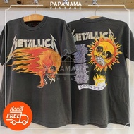 [ METALLICA ]  SUMMER SH*T Tour '94  bio washed เสื้อทัวร์ วงร๊อค เสื้อวินเทจ men tshirt vintage shi