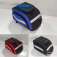 Tas motor touring Tas jok motor Side bag semi waterproof+Raincover