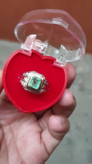 Zamrud Columbia Emerald Cincin Zamrud Columbia Asli