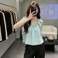 Ruffled Flutter Sleeve Blouse