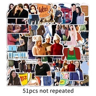 Gilmore girls Stickers 51Pcs/Set Waterproof Stickers Decal for Toys