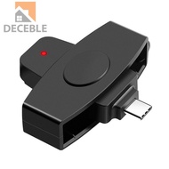 [Deceble.my] Card Reader Bank Tax Declaration EMV Card External Reader Accessories for  OS