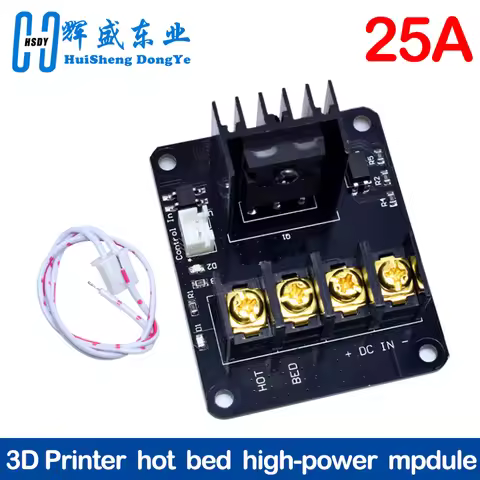 New 3D printer Hot Bed MOSFET Power Expansion Board / Heat bed Power Module For Anet A8 A6 A2 Compat