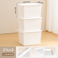 Citylong Large Capacity Dustproof Simple Home Storage Box for Clothes Dolls Toys Wardrobe Organizer 