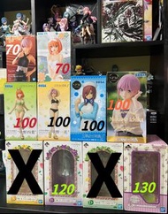 持續更新中 五等分的花嫁 模型 Goodsmile Popup Figure 中野一花 二乃 三玖 四葉 五月 一番賞 ABCD賞