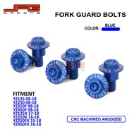 Off-Road Motorcycle YZ125/250 YZ250/450FX Modified Accessories CNC Aluminum Fender Screws