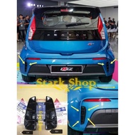 ORIGINAL PROTON IRIZ FL 2019 REAR BUMPER SIDE COVER GARNISH RH LH. Glossy black colour