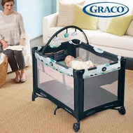 美國 GRACO PNP Base Folding Feet 舒適嬰幼兒安撫遊戲床 - 彩雲