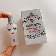 $65 Anna sui dolly girl ooh la love 4ml 迷你香水版 女士