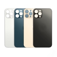 Big Hole for IPhone 12 Pro Back Glass Battery Cover Rear Door Housing Case Replace for IPhone 12 Pro