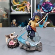 Demon Slayer Inosuke Sword Model Kimetsu no Yaiba Mini - Inosuke Demon Slayer Sword Model 10Cm