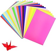200 Sheets A4 Colored Paper 20 Colors Origami Paper 70GSM Lightweight Colored Printer Paper Copy Paper Multipurpose Construction Paper,for DIY Kids Art Craft Making