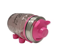 Jarware x Ball 窄口粉紅豬存錢撲滿梅森罐