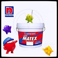 NIPPON PAINT SUPER MATEX 7L / CAT KAPUR DINDING NIPPON