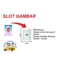 ORGANISATION CHART 1R PHOTO PICTURE FRAME SLOT / CARTA ORGANISASI 1R SLOT GAMBAR