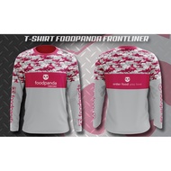 [In stock] 2023 design [PRE-ORDER] P-Hailing T-Shirt Food panda Frontliner Sublimation3D Cycling Jersey Sportswear Long Sleeve ，Contact the seller for personalized customization of the name