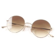 HYDE 配戴的DITA DTX506 圓形鏡框太陽眼鏡，金ブラウン鏡片，尺寸 52□20-145，日本製造，品相極佳。