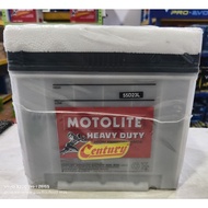 BATERI CENTURY MOTOLITE HEAVY DUTY WET NS40 NS60 55D23L NS70 N100 N120 N150