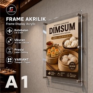 A1 Acrylic Wall Frame Acrylic Wall Frame/ Acrylic Poster Display Frame