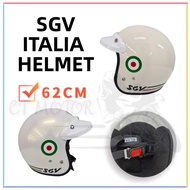 SGV 62CM ITALIA HELMET ORIGINAL SGV MALAYSIA SGV62 HIGH QUALITY HELMET NAMPAK PADU