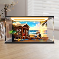 [Model Not Included] Suitable for Transparent Acrylic Storage Box High 75636 Windmill Village Hut Bu