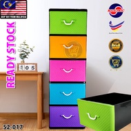 PlatMart - Extra Large 5 Layer Plastic Drawer / Storage Cabinet / Plastic Cabinet