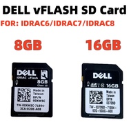 Dell 8GB 16GB iDRAC vFlash Class 10 SD Card Module 13 Gen R630 R730 GR6JR 9F5K9 0XW5C H1H8M 7GH0Y 37