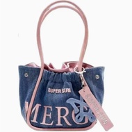 1:1 MERGE A DAY Tote Bag and Mini 2025 New Matching Tote Bag Set