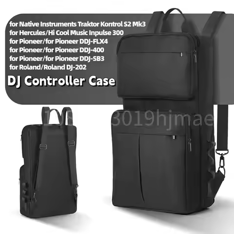 Portable DJ Controller Carrying Storage Bag Dustproof Protective Case for Pioneer DDJ-400 DDJ-FLX4 f