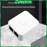 WIN 2 Port AB Manual  Switcher 2 In 1 Out 1 In 2 Out RJ45 CAT6  Ethernet Sharing Switch Box