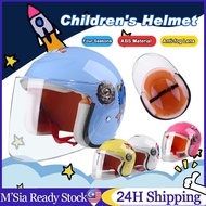 New Kids Safety Cartoon Helmets Motor Helmet Bicycle Helmet Topi Keledar Kanak Kanak Motor Budak Children Motorcycle Helmet