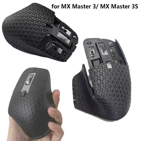 For MX Master 3S Mouse Shell + Feet Pad Stickers for MX Master 3 Mouse Outer Case Upper Cover Replac