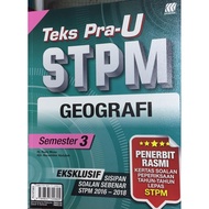 TEKS PRA-U STPM GEOGRAFI SEM 3