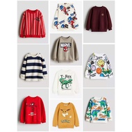 Genuine HM Kid Auth boys' autumn-winter cotton sweatshirt