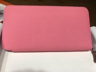Hermes silk in wallet