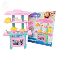 SET MAINAN FROZEN MAINAN BUDAK PEREMPUAN PRETEND PLAY KITCHEN PLAY SET KITCHEN PLAYSET MAINAN DAPUR 