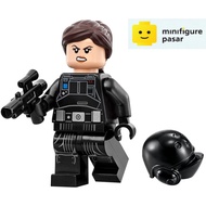 sw0814 Lego Star Wars Rogue One 75171 - Jyn Erso Imperial Ground Crew Disguise Minifigure - New