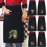 Half Apron Half-Length For Restaurants Short Cooking Cafeteria Cartoon