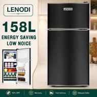 ❄️3 Year warranty❄️2 door Black Fridge 45~158L Large capacity Fridge Refrigerator Household peti ais