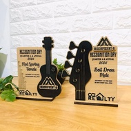 Plaque Award The Best Appreciation, Plaque Kayu, wooden plaque, Icon Award