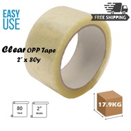 Clear OPP Tape 2“ x 80y