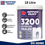 Nippon Paint 3200 Interior Wall Sealer 18L Nippon Water Based 3200 Wall Sealer Interior