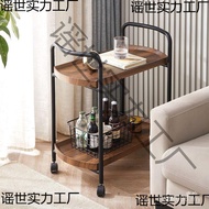 Hotel Trolley Snack Trolley Mobile Nightclub Birthday Cake Dessert Shop ktv4S Double-Layer Multi-Lay