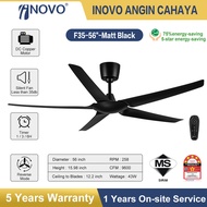 🔥2025 NEW🔥Wellspeed F35 DC Motor Silent Ceiling Fan 46"/ 56" 5B-16S-9600CFM RF-Remote 5-Year Warrant