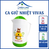 Thermal mug capacity 1000ml-1500ml-2000ml, Dai Dong Tien PP plastic iced tea mug, Vivas Thermal Mug
