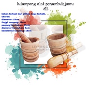 1 set of wooden pounder lulumpang/, jumbo herbal pounder