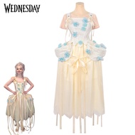 Cosplay Wolf Girl Costume Dress - Enid Style Apricot Evening Gown