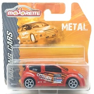 Majorette Citroen C2 WRC Red/Wheel Type 5YW Scale 1/57 (8cm) Short package