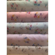 Kain Ela Organza bidang 60" corak Bunga / sesuai jadikan langsir / curtain 🥰🥰