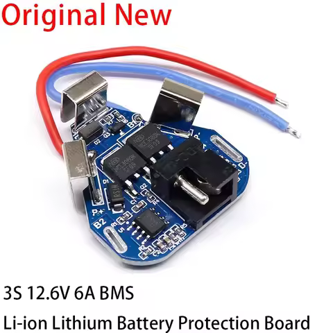 3S 12.6V 6A BMS Li-ion Lithium Battery Protection Board 18650 Power Bank Balancer Battery Equalizer 
